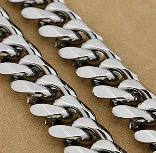 Image of JAPINHeavy Weight Dog Leash Diamond Cut Heavy Duty Dog Chain with Brass Hook for Large Dogs (XXX Large-Size) (L: 63 Inches Thickness: 3 Cm) 4 No.