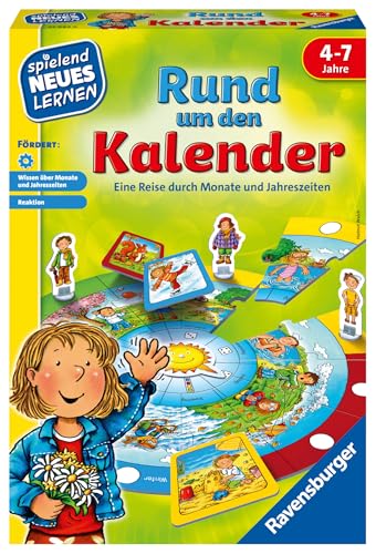 Ravensburger 24984 - Rund um den Kalender - Spielen und