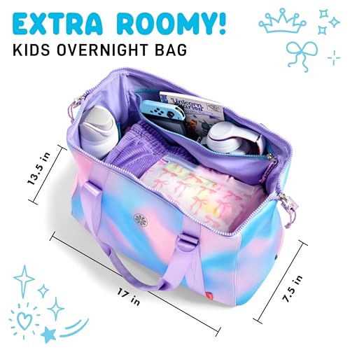 Fit & Fresh Junior Duffel Bag For Kids, Premium Neoprene-Like Material, Small Duffle, Dance & Sports Bag, Weekender2