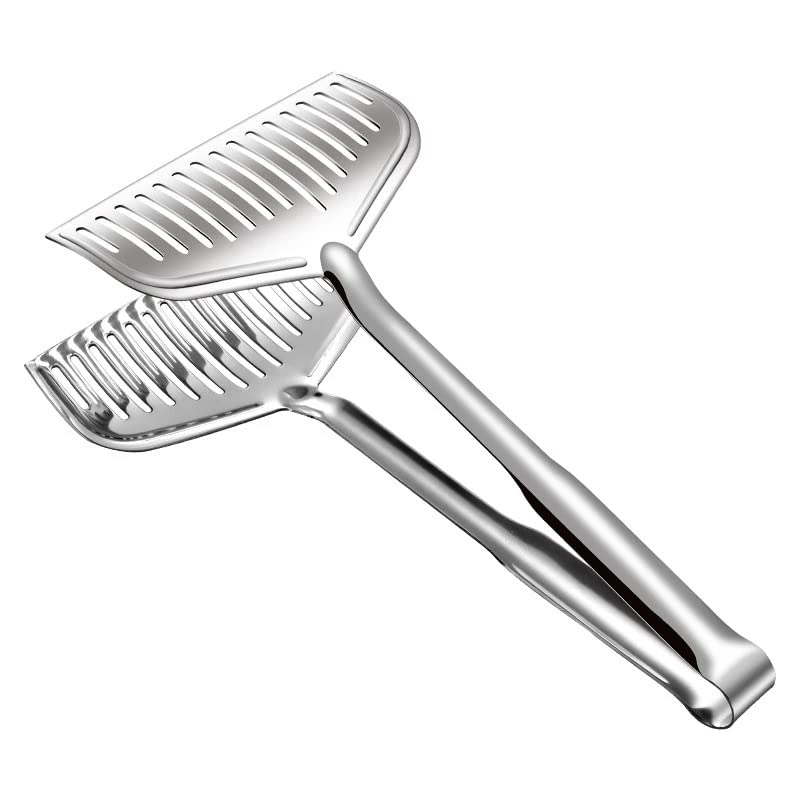 ACiyD Küchenzange Grillzange Edelstahl Haushaltszange Bratfisch Gegrillte Fischzange Steak Bratzange Küchenwerkzeuge Grillzange (Color : A) (A)