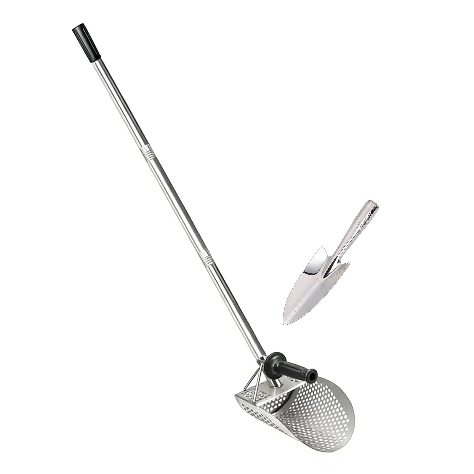 Shntig Detachable With Lightweight Gold Prospecting Scoops Crafted From Steel For Most Skill Levels Feature Efficient Filtering And Durability Sand Scoops