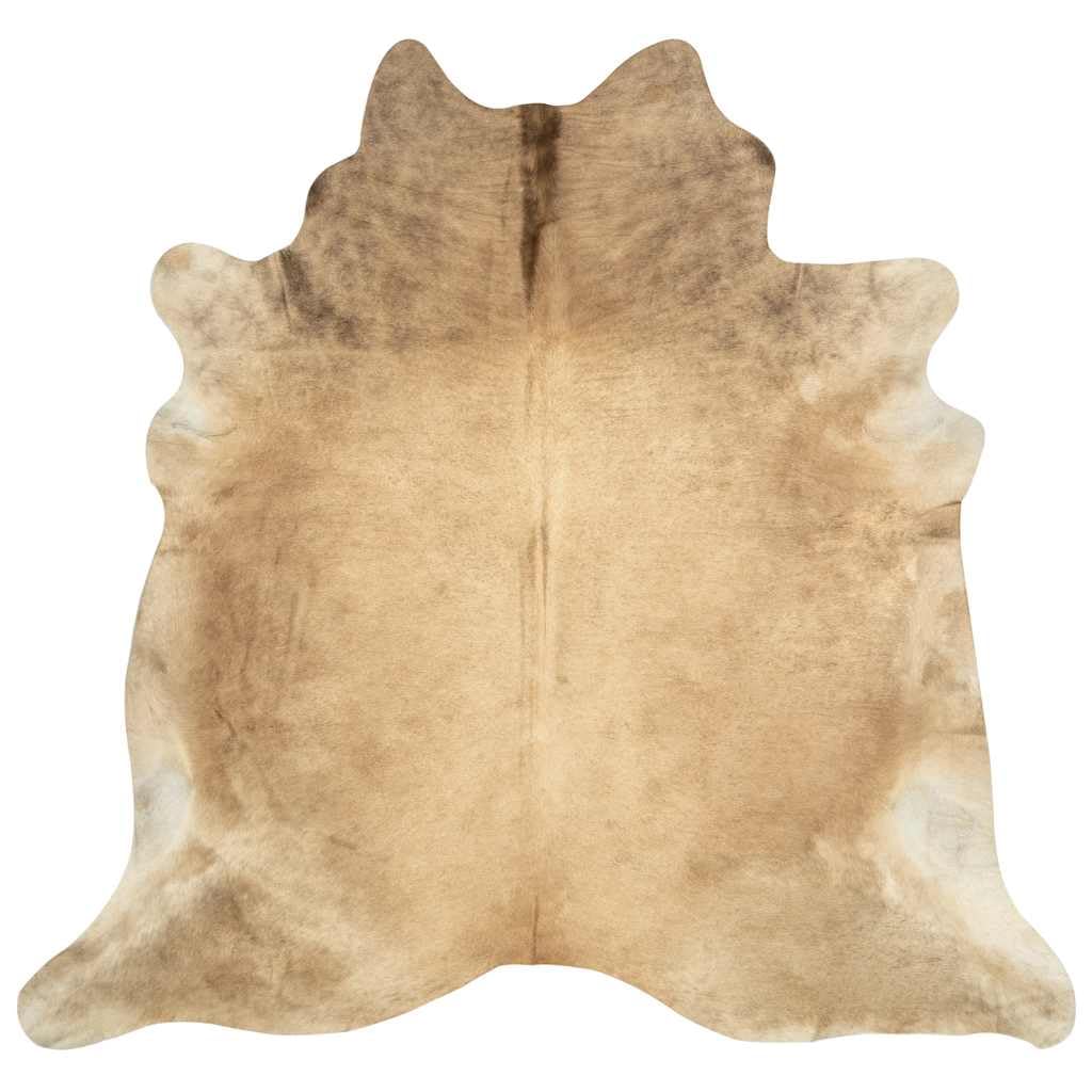 Tapis en Peau de Vache véritable Beige 180x220 cm,Tapis,5kg-376704