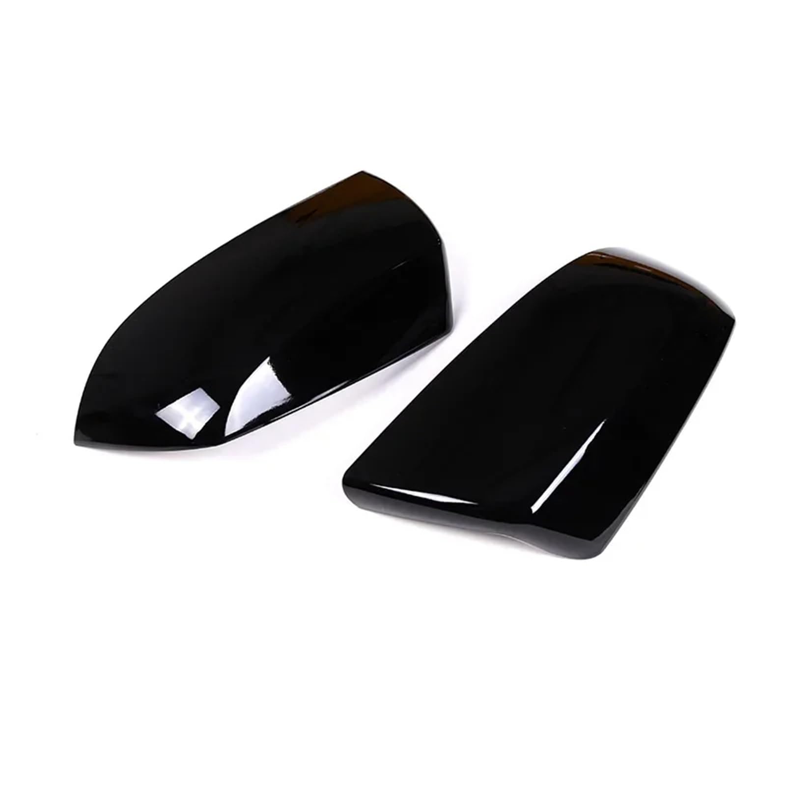 Compatible with Toyota for Sequoia 2008-2020 for Tundra 2007-2021 Car Rearview Side Mirror Cover Wing Cap Exterior Door Rear View Case Trim Sticker Car Replacement Parts(Black)