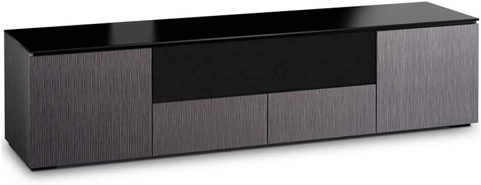 Salamander Chameleon Seattle 245 Quad-Wide AV Cabinet (Gray Oak)