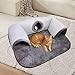 Stgfyxgs Cat Tunnel Bed Hideout Interactive Autumn Warm Tunnel Mat for Indoor Cats Outdoor, S