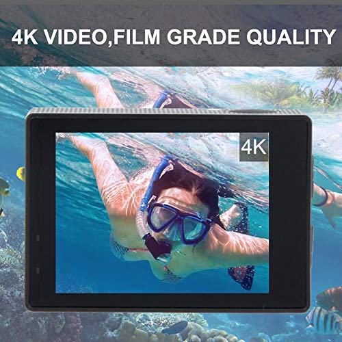 Bigking Waterdichte Motion Camera,4K 30FPS 2.0 "Lcd scherm Actie Camera Onderwater 30M Waterdichte Opname Camcorder - Image 8