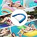 Swimming Chair Noodle Net Bag, Pool Water Chair Sling Mesh, Swimming Accessories (No Foam Tube)