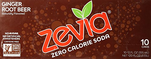 Zevia Soda Ginger Root Beer, 12 Oz, (10 Pack) #TOP1