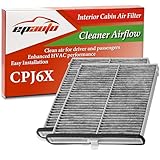 EPAuto CPJ6X (KD45-61-J6X) Cabin Air Filter includes Activated Carbon Replacement for Mazda 3