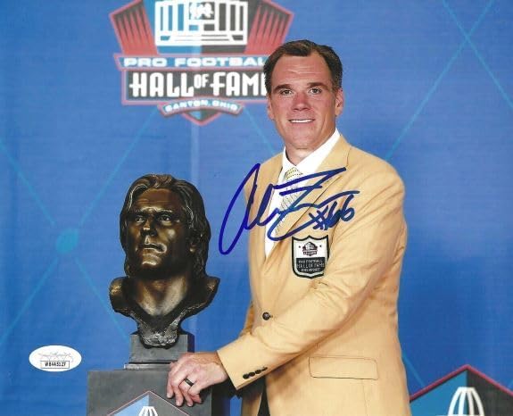 Autographed Alan Faneca Pittsburgh Steelers 8x10 Photo JSA