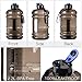 Dishwasher Safe New Material Tritan Plastic Hot Cold Water Jug Container Big Capacity 2.2L 75oz Half Gallon 1.3L 44oz 550ml Large Leakproof BPA Free Water Bottle for Fitness Camping Bicycle Gym