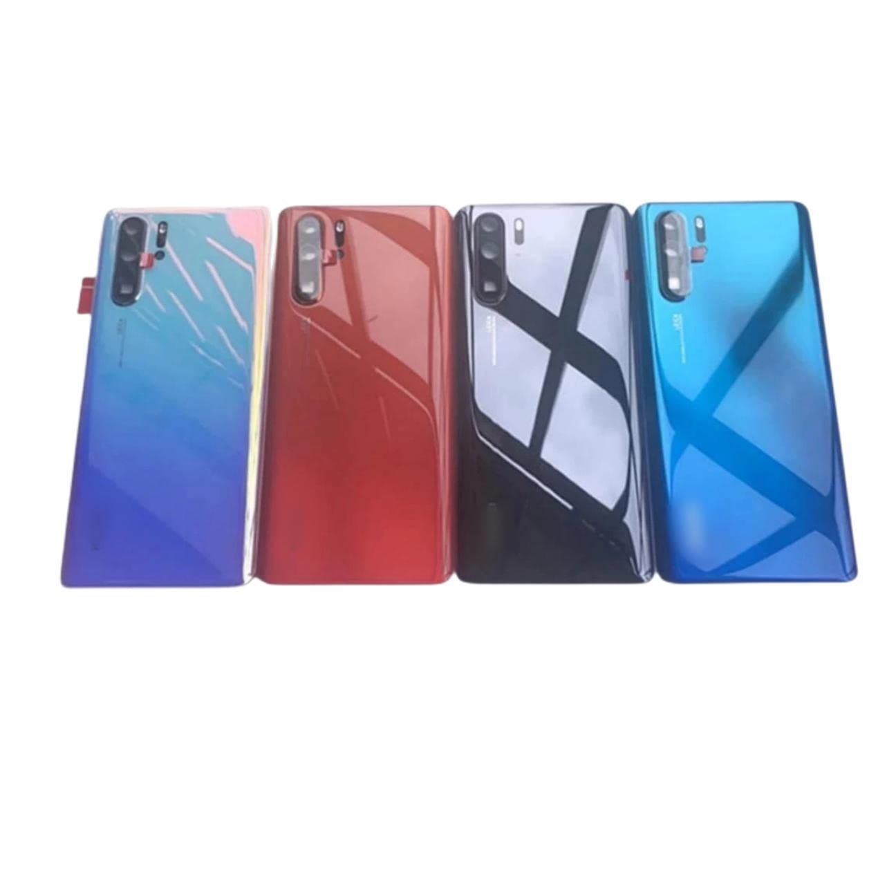 Repuesto de puerta trasera de cristal para Huawei P30 Pro escarcha 7