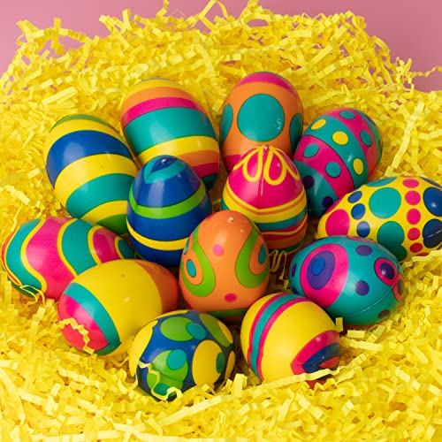 Joyin 24 Pcs Colorful And Squishy Eggs For Easter Eggs Hunt, Slow Rising Stress Relief Super Soft Squeeze Easter Eggs, Easter Basket Stuffer, Assorted Colors, Party Favors #TOP6