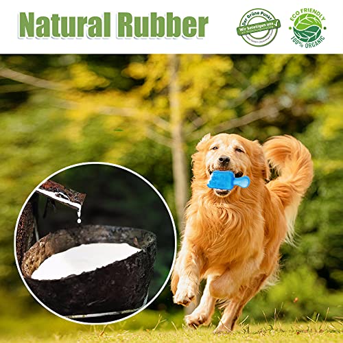 Image of Puppy Chew Toys for Teething, Pack of 2 Freezable Dog Toys, Puppy Teething, Interactive Treat Dispensing, Dog Toys for Small, Medium and Large Breeds, Durable and Safe