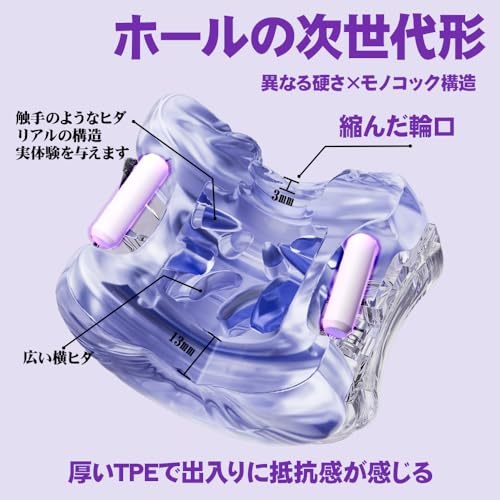 【絞扼腔!緻密 ver.2.0】電動オナホ 亀頭責め 電動おなほーる 男性 人気 - 【手コキ回せ×杭打ちピス+2ローター×5強震】電動オナホール あだるとグッズ オナホール オナホ 電動 男性 おなほーる アダルトグッズ 男性用 飞机杯 270g 男性用アダルトグッズ人気 大人のおもちゃ 男 オナニーグッズ 柔らかい素材 繰り返し 無音 完全防水 非貫通&貫通 USB充電式 日本語説明書付き - 画像4