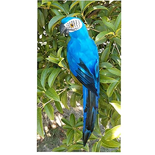 Perroquet artificiel coloré oiseau de simulation décoratif pour maison et jardin - 8