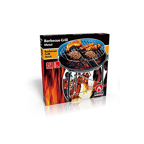 BBQ Collection Grill - BBQ Holzkohle - Leichter tragbarer Barbecue-Grill - Ø 43 cm - Zufällige Farbe – Bild 5