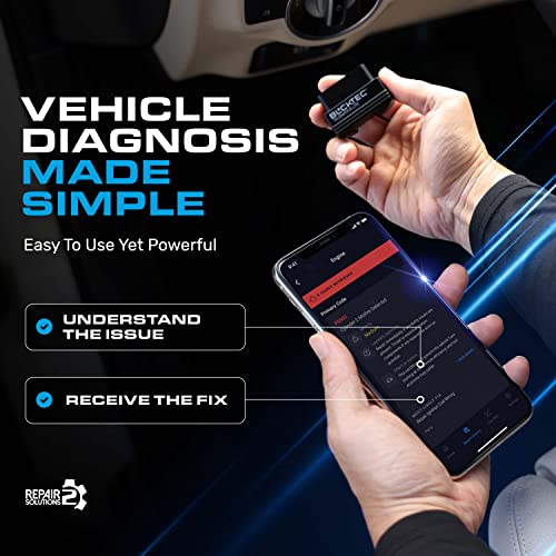 Gifts For Dad Blcktec 410 Bluetooth Obd2 Scanner Diagnostic Tool - Car Diagnostic Scanner For All Cars Obdii Compatible - Check Engine Light Code Reader With Reset - Car Gifts For Men #TOP1