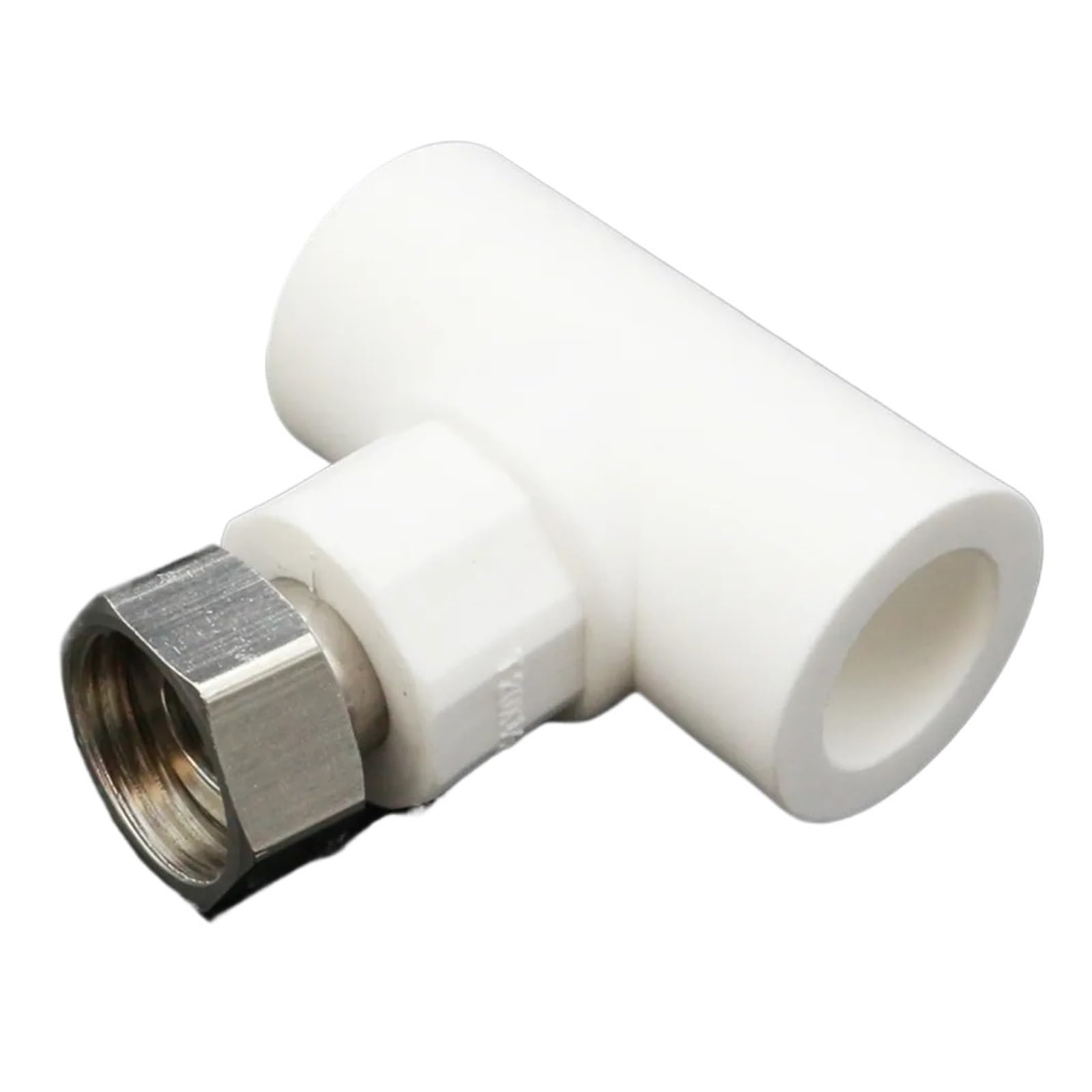 YAKUFAST PPR Water Heater Flexible Connection 20mm-1/2''Pure Copper Direct/Elbow/tee Pipe Fittings(T)