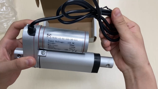 Actionneur Linéaire DC 12V 160lbs 50mm - Moteur Pour Porte De Voiture, Fenêtre, Machines Industrielles
