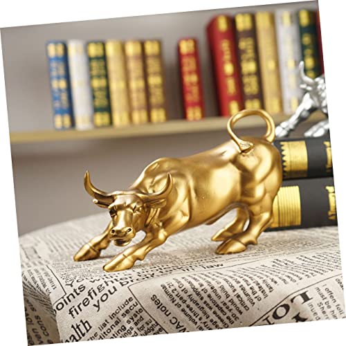 Figura de Resina Toro Oxídeo de 7.67 pulgadas miniatura 3