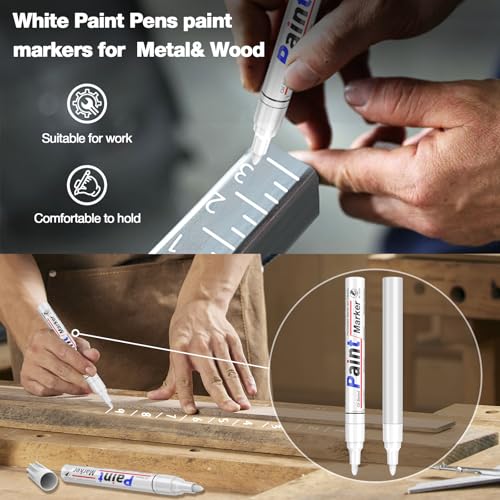 DAPAWIN White Oil-Based Paint Markers
