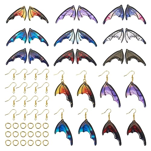 Pendentifs aile de papillon en résine pour sublimer vos tenues d'été et bijoux bohèmes