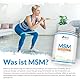 MSM Hochdosiert mit Vitamin C & Selen |180 Vegane Kapseln nicht Tabletten | 1200mg | 3 Monate Vorrat - Methylsulfonylmethan mit 160mg Vitamin C - Nu U Nutrition