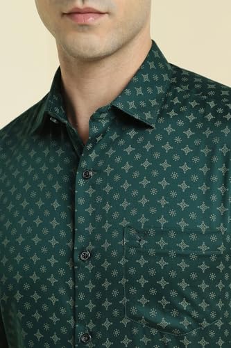 Image of Allen Solly Men Cotton Blend Regular Fit Shirt