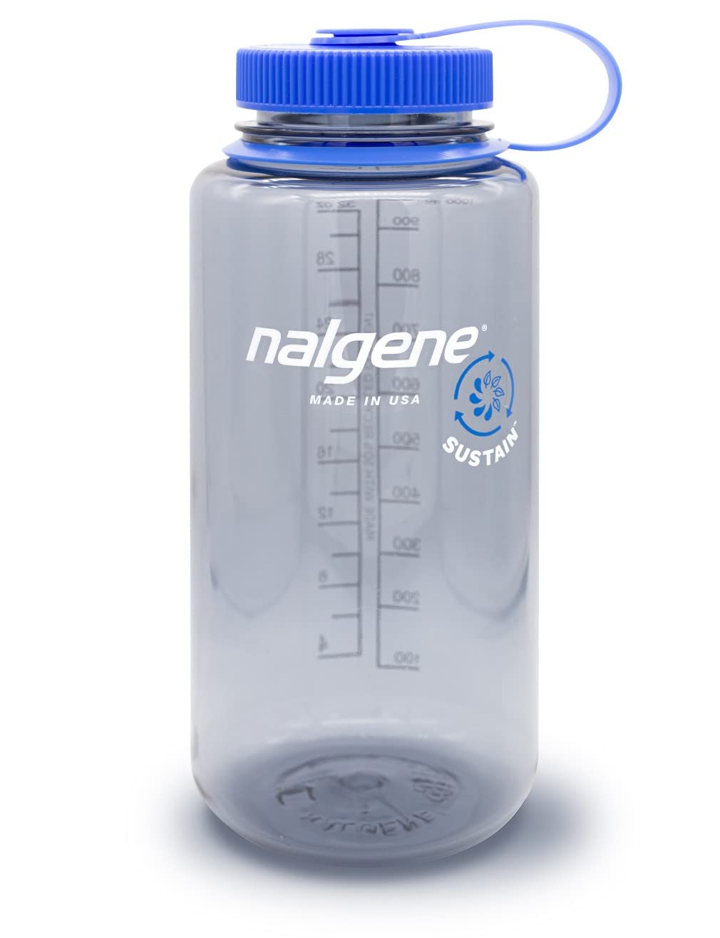 Nalgene Everyday Wide Mouth Water Bottle, Grey - Grey