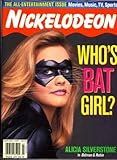 Nickelodeon Magazine June July 1997; Alicia Silverstone in Batman & Robin cover