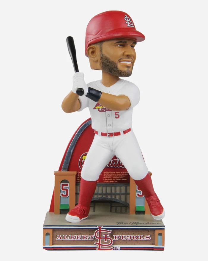 Albert Pujols St. Louis Cardinals Career Stats Bobblehead MLB
