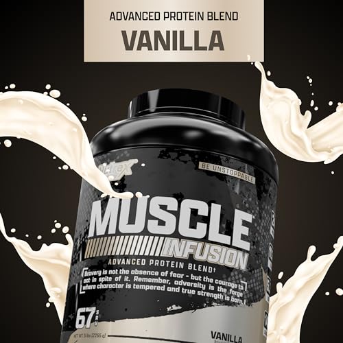 Nutrex Research, Vanilla Whey Protein Powder | 5 Ib Tub of Isolate Protein | w/EAA & Hi BCAA for Muscle Gain | Muscle Builder for Men & Women | Sports Nutrition | Delicious Taste and Texture - Thumbnail 4