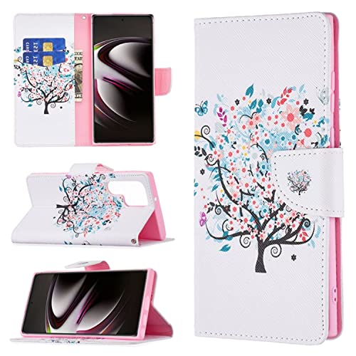 Étui protection Samsung S22 Ultra 5G motif arbre coque silicone souple