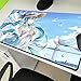 Produktbild Twhoixi Anime Hatsune Mauspad Großwild Computer Naturkautschuk Anti-Rutsch-Matte PC Tastatur Mauspad Großformat, 400X800X2MM