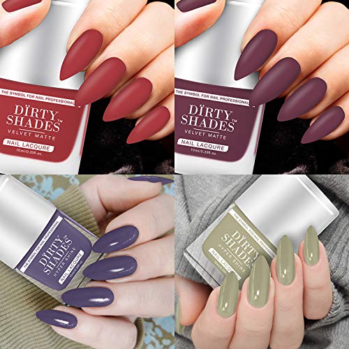 Dirty Shades Premium Bridal Edition Nail Polish GIFT COMBO Set of 4 Pcs LADY 32