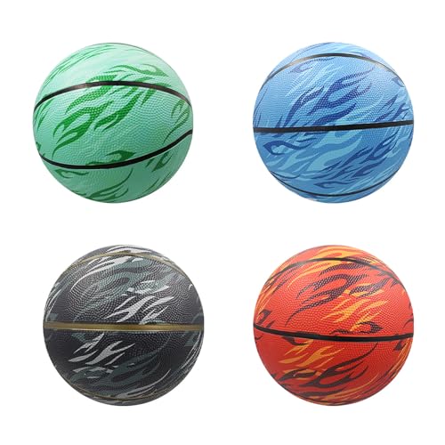 Balón de baloncesto para niños de goma duradera e impermeable para exterior 3