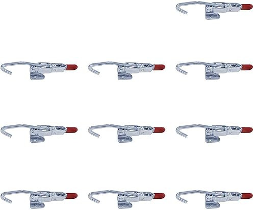 Miniatura 9 de Paquete de 5 abrazaderas de acero inoxidable con gancho en J de 375 libras (igual que 351-SS)