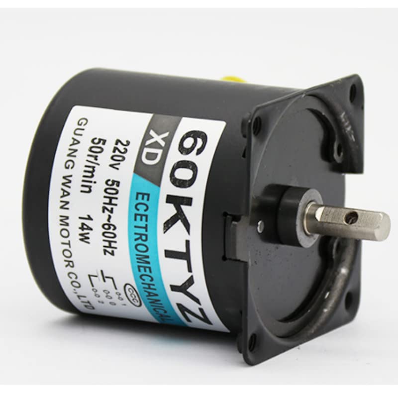 Moteur Synchrone 60KTYZ 220V - 14W/28W - Vitesse 2.5 à 110 Tr/min - Réversible