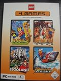 Lego 4 PC Games : Insel 2 / Schach / Legoland / Island Xtreme Stunts