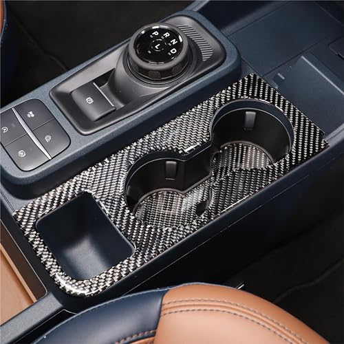 Coque décorative pour porte-gobelet Ford Maverick : look carbone pour vos trajets