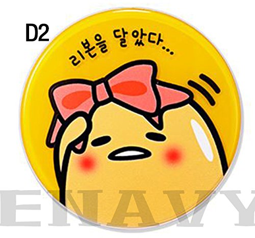 Holika Holika Gudetama Face 2 Change Photo Ready Cushion BB SPF50+ PA+++ (D2, #23)
