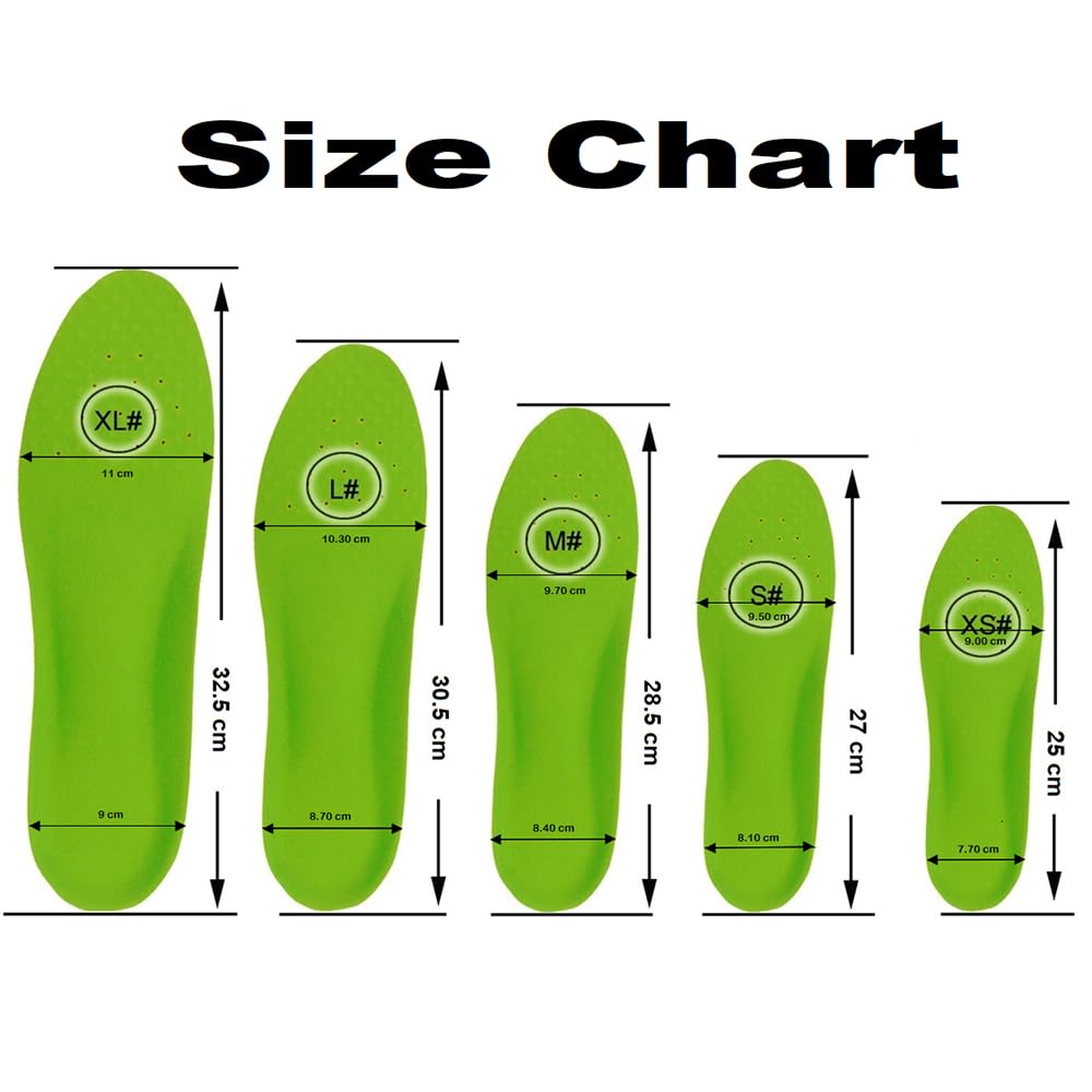 Happystep Largo Solette in Memory Foam PU Inserti per Scarpe Comfort Assorbimento Degli Urti, Imbottitura per Ortopediche Supporto di Arco Suole Interne, Ammortizzazione per Donna e Uomo (45-47,5 EU)