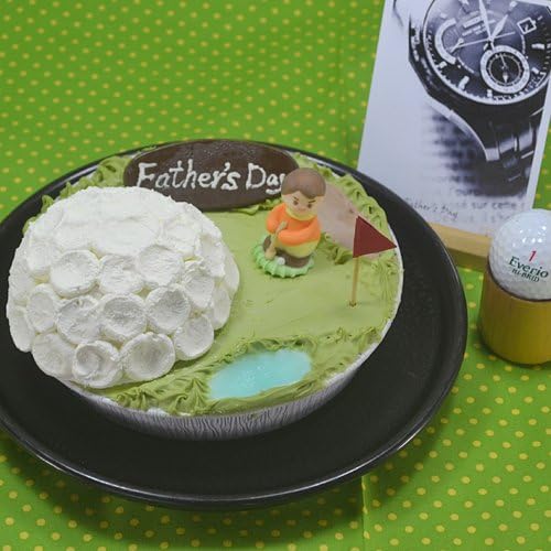 Amazon 父の日ギフト アイスケーキ ゴルフボールver 6号 ストロベリー スイーツ ハーブカントリー ケーキ 洋菓子 通販