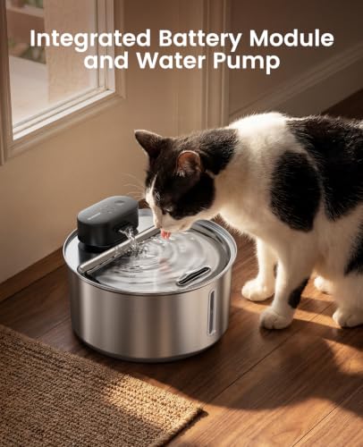 Image of oneisall Water Pump(Battery Motor) for 2.2L 3.2L Wireless Cat Fountain
