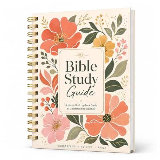 Bible Study Guide for Women, Book-by-Book Overview of All 66 Books, B5 Size Spiral-Bound with Pocket Scripture Companion for Personal Devotions, Group Study, Reflection, Notes and Faith Growth