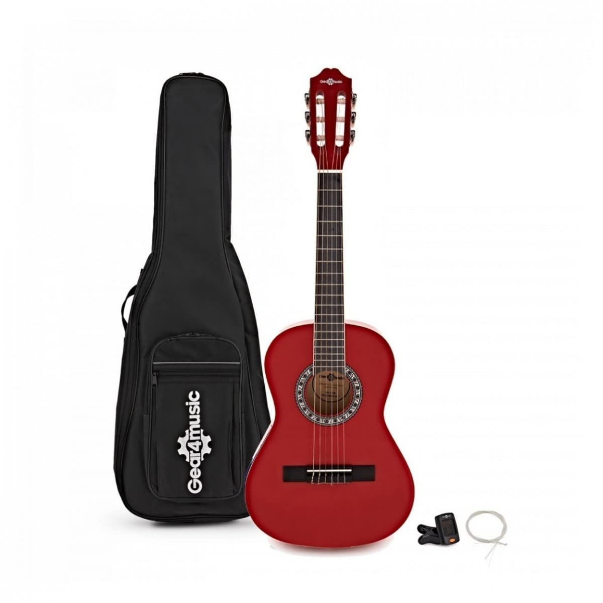 Gear4music 1/2 Guitarra Clásica Junior con cuerdas de nailon para niños