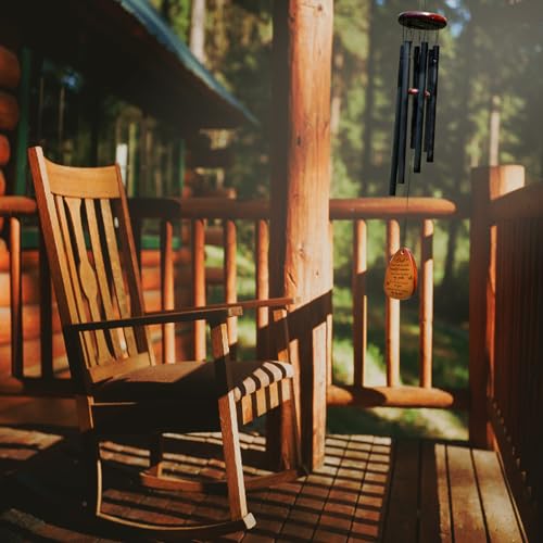 Image of Memorial Gifts for Loss of Dad,Memorial Wind Chimes 25'', Bereavement Gifts for Loss of Father, Home Decor Outdoor Garden, Soothing Melodic Tones with Mute Option