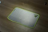 Rantopad New GTR Large Gaming Mouse Pad Frosted Matte Non-Skid Rubber Base 13.8x9.5x0.09 in, Silver