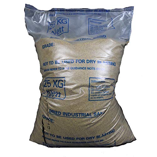 Collier Turf Care Astro Turf Sand - 25kg, Brown, Artificial Lawn and Football Pitch Sand, Pitch Dressing